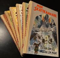 Min Skattkammare 1 - 6 [6 volymer] 1. Rida rida ranka / 2. Ber&auml;tta mamma / 3. Det var en g&aring;ng / 4 V&auml;rlden &auml;r s&aring; stor / 5 Noaks Ark / 6 &Ouml;stan om sol v&auml;stan om m&aring;ne