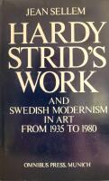 Hardy Strid's work and Swedish modernism in art from 1935 to 1980