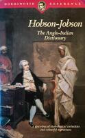 The Anglo-Indian Dictionary