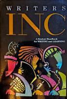 Writers Inc: A Student Handbook for Writing and Learning