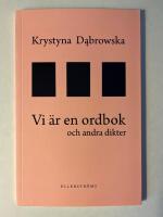 Vi &auml;r en ordbok och andra dikter