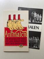 Animalen - en musikalisk fabel - Programblad m.m.
