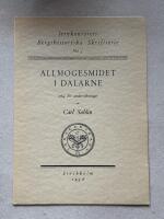 Allmogesmidet i Dalarne - 1764 &aring;rs unders&ouml;kningar