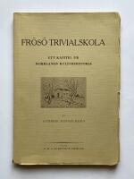 Fr&ouml;s&ouml; trivialskola - Ett kapitel ur Norrlands kulturshistoria