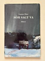 Som sagt va - dikter