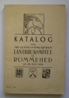 Katalog f&ouml;r 3:dje allm&auml;nna svenska distrikts-lantbruksm&ouml;tet p&aring; Rommehed 22-25 juni 1939