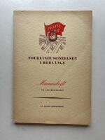 Folketshusr&ouml;relsen i Borl&auml;nge - Minnesskrift till 50-&aring;rsjubileet