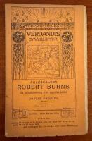 Verdandis sm&aring;skrifter 44. Folkskalden Robert Burns