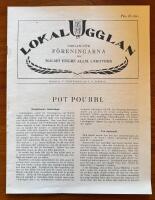 Lokalugglan 1930.  Organ f&ouml;r f&ouml;reningarna vid Malm&ouml; h&ouml;gre allm&auml;nna l&auml;roverk