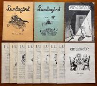 Lundag&aring;rd nr 3-14 1932. Organ f&ouml;r Lunds studentk&aring;r