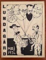 Lundag&aring;rd nr 5 1936. Organ f&ouml;r Lunds studentk&aring;r