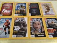 National geographic nr 1,2,4,5,6,7,8 2008 , och nr 9, 2007