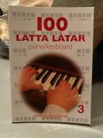 100 l&auml;tta l&aring;tar piano/keyboard 3