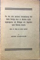 Om den sista landisens bortsm&auml;ltning fr&aring;n S&ouml;dra Sverige&hellip;