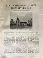 Kulturhistoriska studier fr&aring;n Kinnekulle