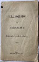 Bolagsordning f&ouml;r Hornborga Sj&ouml;s&auml;nknings-Aktiebolag