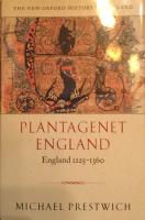 Plantagenet England. England 1225-1360
