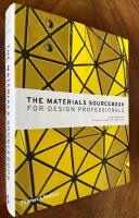 The materials sourcebook for design professionals