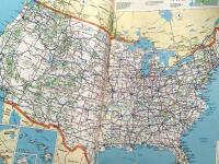 Rand Mcnally Road Atlas - United States, Canada, Mexico (1988)