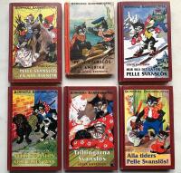 Pelle Svansl&ouml;s - Bokpaket med 6 b&ouml;cker