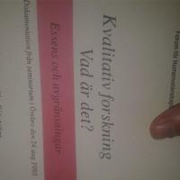 kvalitativ forskning, vad &auml;r det? Essens och avgr&auml;nsningar 