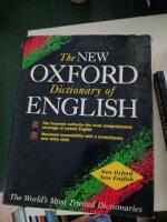 The new Oxford dictionary of English