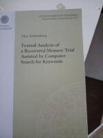 Textual analysis of a recovered memory trial assisted by computer search for keywords