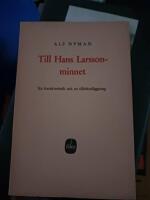  Till Hans Jarsson-minnet 