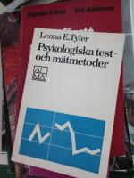 Psykologiska test- och m&auml;tmetoder
