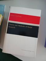 Theory and Methods of Social Research
