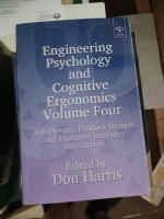  Engineering Psychology and Cognitive Ergonomics Series- Engineering Psychology and Cognitive Ergonomics Volume 4: Job Design, Product Design and Human-computer Interaction 