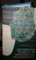 experimental foundations of clinical psychology 