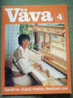 V&auml;va 4. Gardiner, dukar, mattor, &ouml;verkast mm.