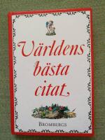 V&auml;rldens b&auml;sta citat
