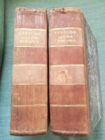 Lexicon  Latino - Svecanum. Latinsk och Svensk Ord-Bok. P&aring; Konungens Befallning  utgifwen af Academien i Upsala. I-II.