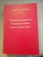 Tematisch-systematisch Verzeichnis der musikalischen  Werke Johann Sebastian Bachs. Bach-Werke-Verzeichnis (BWV)