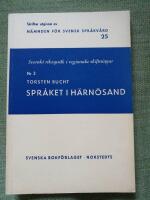 Spr&aring;ket i H&auml;rn&ouml;sand