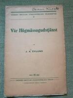 V&aring;r H&ouml;gm&auml;ssogudstj&auml;nst