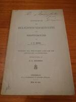 Antydningar f&ouml;r religionsundervisning och skriftf&ouml;rst&aring;nd