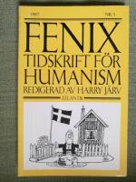 Fenix Tidskrift f&ouml;r humanism 1987 Nr 3