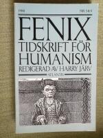 Fenix Tidskrift f&ouml;r humanism 1988 Nr 3-4