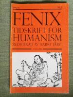 Fenix Tidskrift f&ouml;r humanism 1994/95 Nr 1