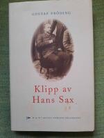 Klipp av Hans Sax. 30 k&aring;serier