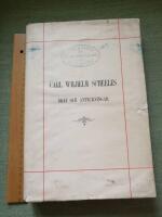 Carl Wilhelm Scheele. Efterlemnade bref och anteckningar