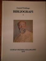Gustaf Fr&ouml;dings bibliografi I.