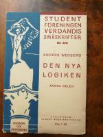 Den nya logiken. Andra delen