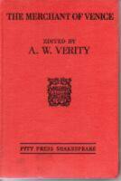 The Merchant of Venice edited by A.W. Verity