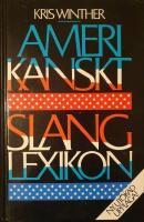 Amerikanskt slanglexikon