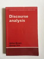 Discourse analysis
