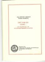 Det var en g&aring;ng ... Om barnlitteratur i ett utvecklingspedagogiskt temaarbete